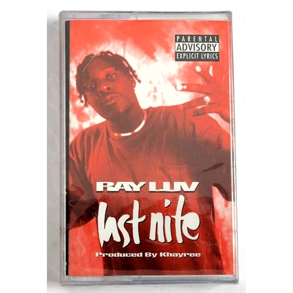 RAY LUV -‎ LAST NITE  - HIP HOP CASSETTE - SEALED!